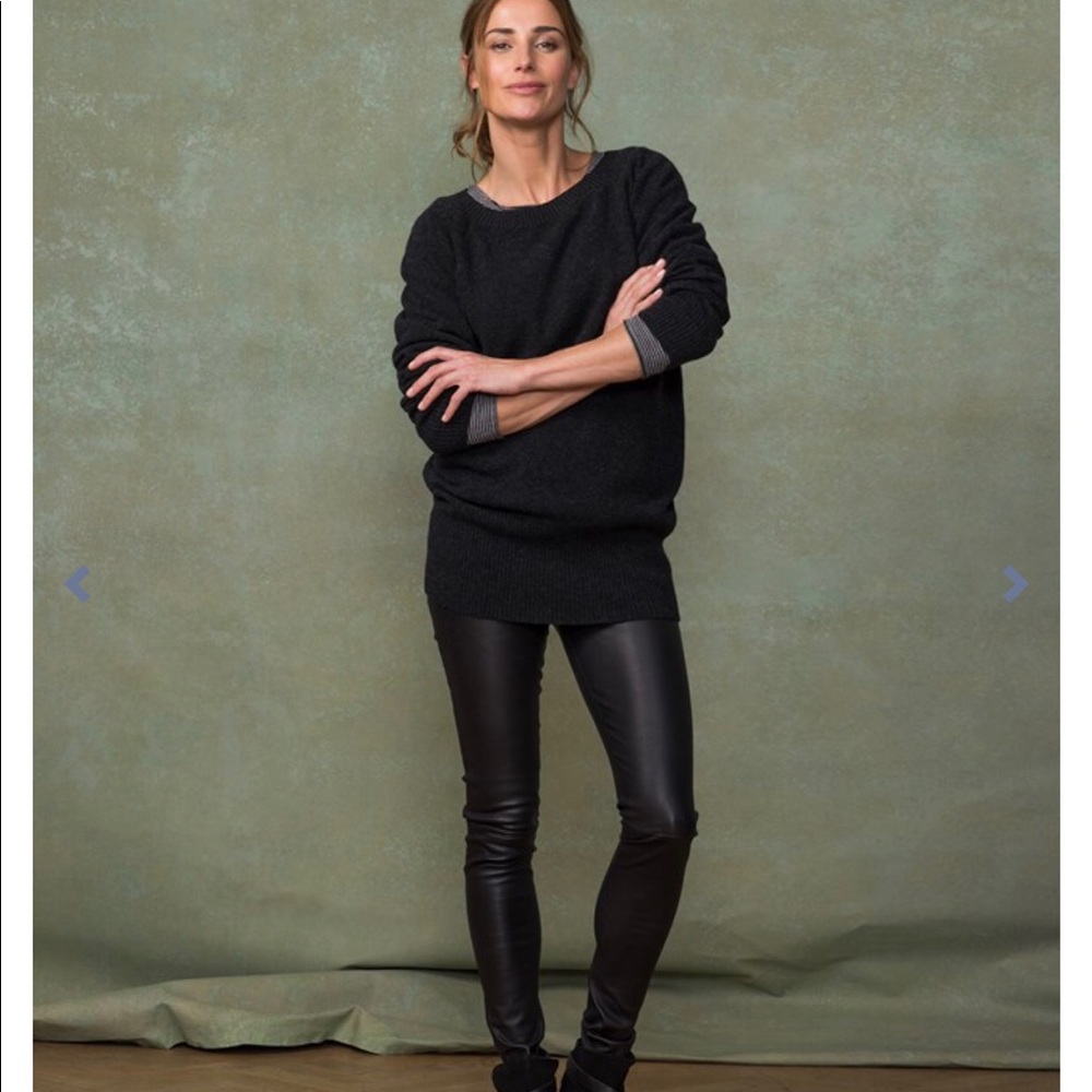 Leather Leggings size 8 US (10 UK)